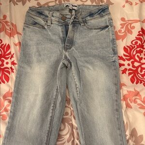 Fashion Nova Light Blue Flare Jeans